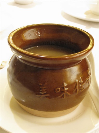 例湯 - 茶樹菇煲豬月展  @RMB15
