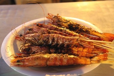 燒蝦串