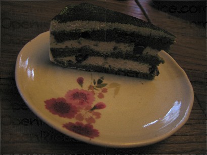 綠茶紅豆蛋糕