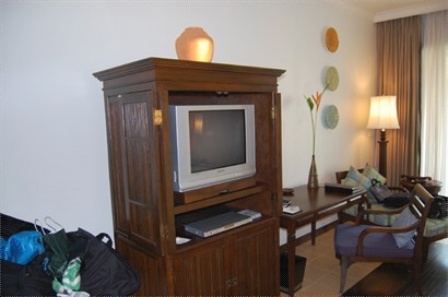 這個電視實在是有點老舊了，這是我對房間設施唯一一個不滿意的地方