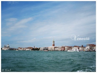 船上的風景不錯，可以從另一個角度看看威尼斯  