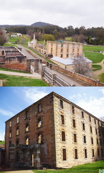 下圖:建於1843年的監獄