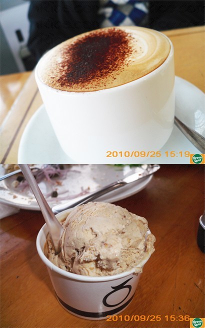 Cappuccino咖啡:泡沬輕盈幼細,口感幼滑咖啡味濃郁,與在意大利喝過的差不多