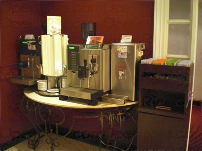 專業咖啡機，沖出嚟嘅咖啡幾掂。