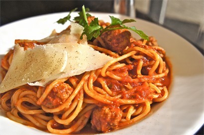 Spaghetti con Polpette
