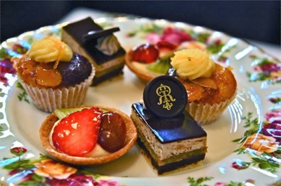 Cakes Plate of Traditional Afternoon Tea