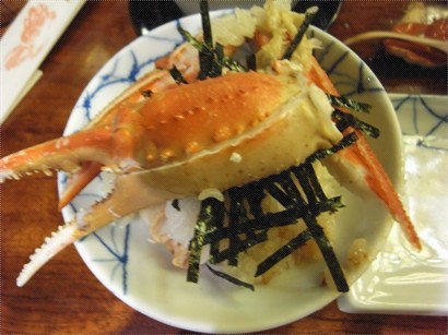 一粒粒充滿蟹味的日本飯..正!!