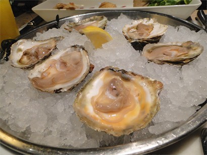  Belon oysters，略帶些少海水味，入口新鮮味美。