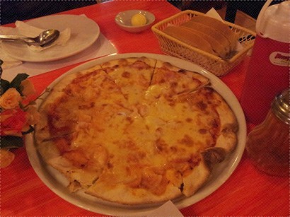 火腿鮮蝦Pizza, 好大個, 260b