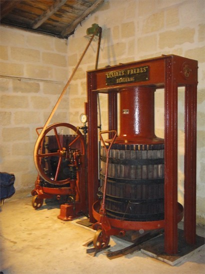Château Laniote：製酒機器之一