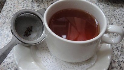 Crème brulee tea