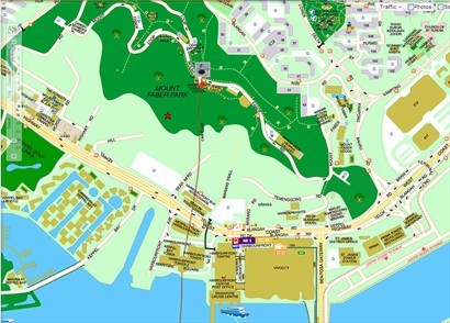 在 Singapore Directions 的 Map 比 Google 精細D 