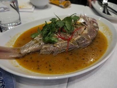 Whole Steamed Market Fish 