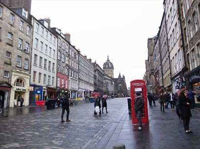 Edinburgh的街道
