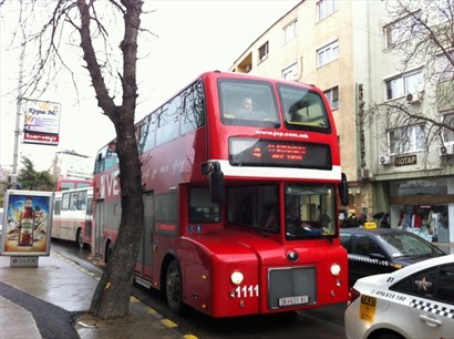 除了倫敦外，看來斯科普里都是歐洲較多雙層巴士的城市
