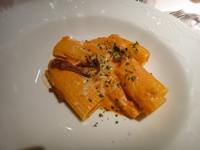 Rigatoni Pasta "Con Prosciutto e Asparagi"