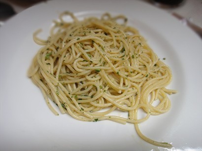 Spaghetti aglio (Euro 6)