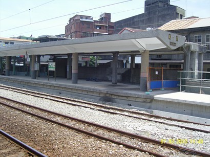 瑞芳火車站月台