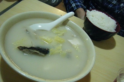 魚頭豆腐湯飯