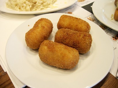 Triple Cheese Croquettes