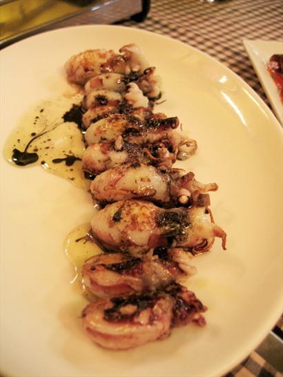 Grilled Baby Squid