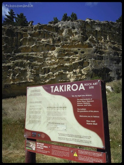 Takiroa Rock Art Site