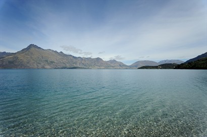 Lake Wakatipu湖水非常清澈