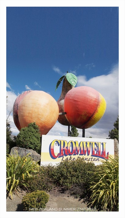 Cromwell水果鎮,在中心的大型水果地標模型已呆了,果然是名不虛傳的