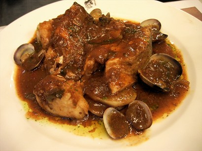 Stew Fish with Potato and Clams