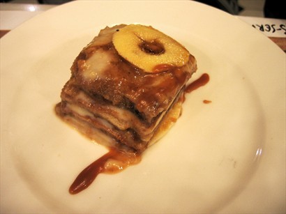 Apple Cake in a touch of Calvados