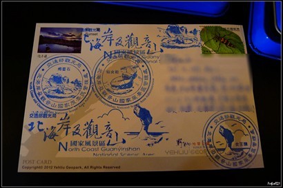 在此買了2張明信片NT40，和郵票NT7。