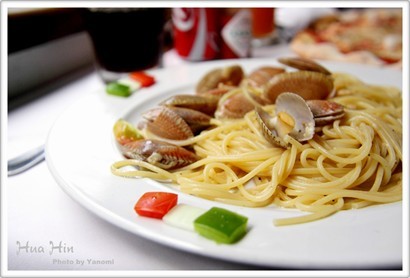 "Spaghetti Vongole"  蜆肉非常新鮮有鹹鮮味~意粉軟硬度適中
