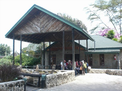 Lake Nakuru Lodge接待處