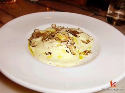 黑松露意大利餃 Ravioli truffle (£10.70) 