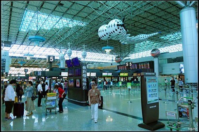 其實台北機場環境和設計都是很平凡。