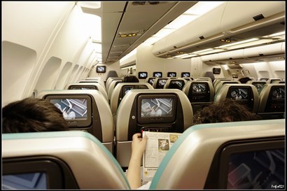 國泰航空確實座位舒適。