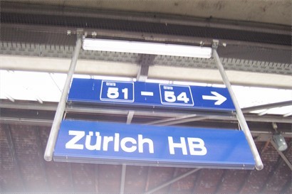  到Zurich 了