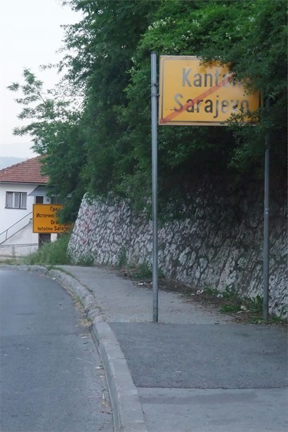 Picture 2: Border of the Two Sarajevos