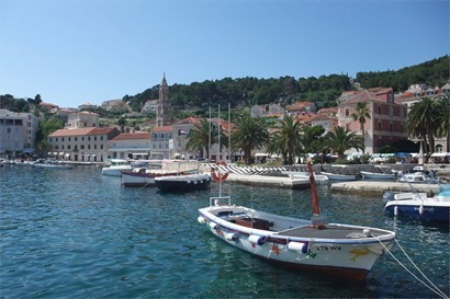 Picture 1: The Harbour, Hvar Town