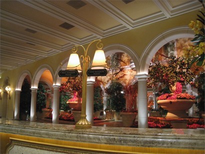 Bellagio lobby
