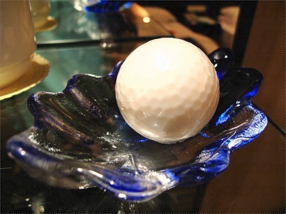 高爾夫球型的肥皂