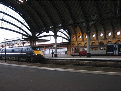 York station platform