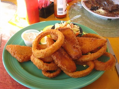 Fish n Chips (Onion Rings)