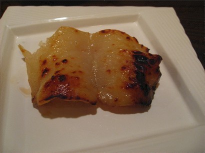 Grilled white fish