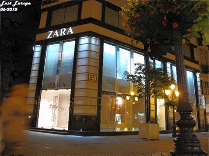 以乎到處都有 Zara