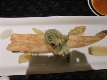 deep-fried sea eel