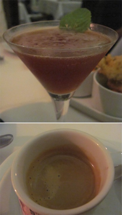 杯Cocktail Fado及Espresso比較普通