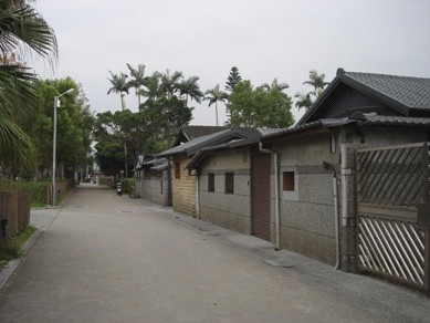 這裏是林場工作人員的宿舍，很有日式街道的感覺
