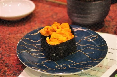 海膽壽司，超級鮮甜
