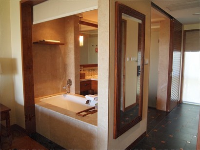 開放式浴室